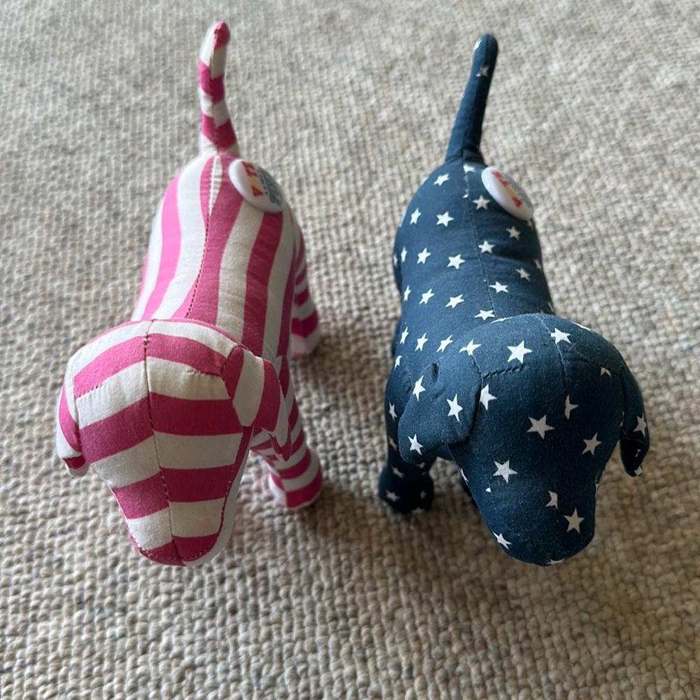 Matching set of Victoria Secret dogs